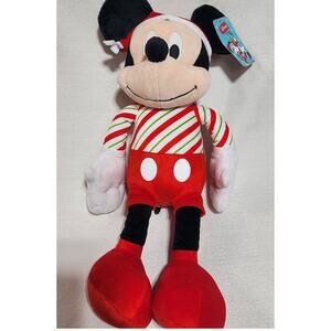 Christmas Mickey mouse plush doll 17''